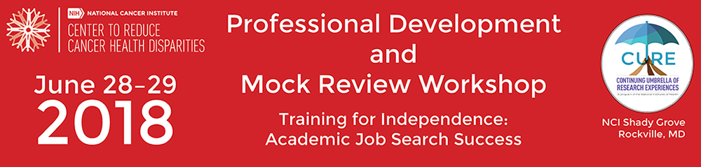 2018 Professional Development and Mock Review Workshop